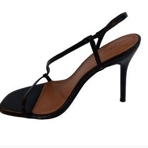 ASOS Black Strappy Dressy Special Occasion Heel Size 8 With 3in Heel Size 8